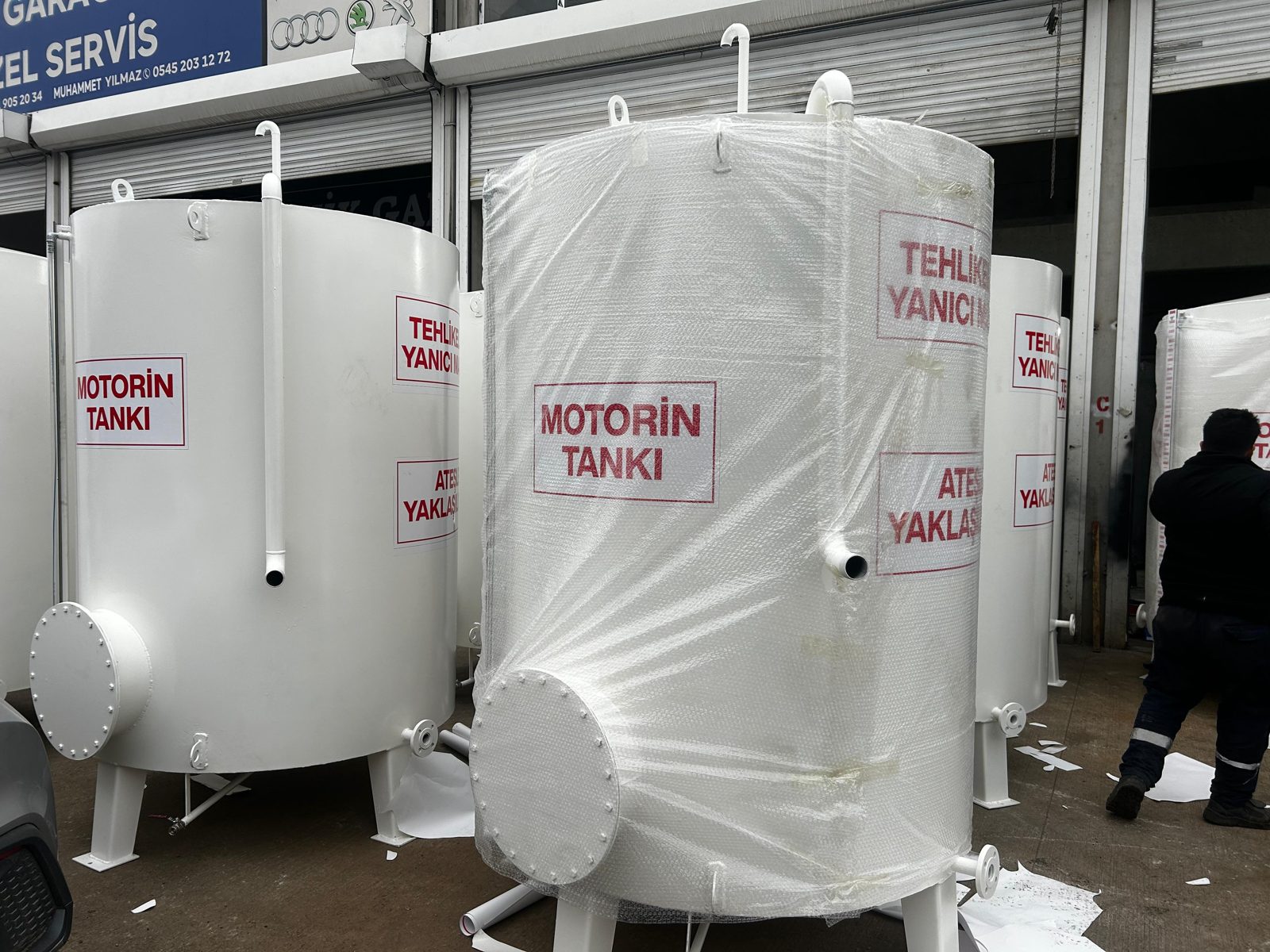 Motorin tankları
